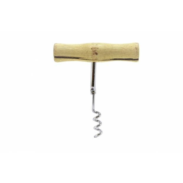 Tirbuson cu maner lemn eng-081