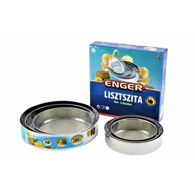 Set sita metalica 6 buc eng-026